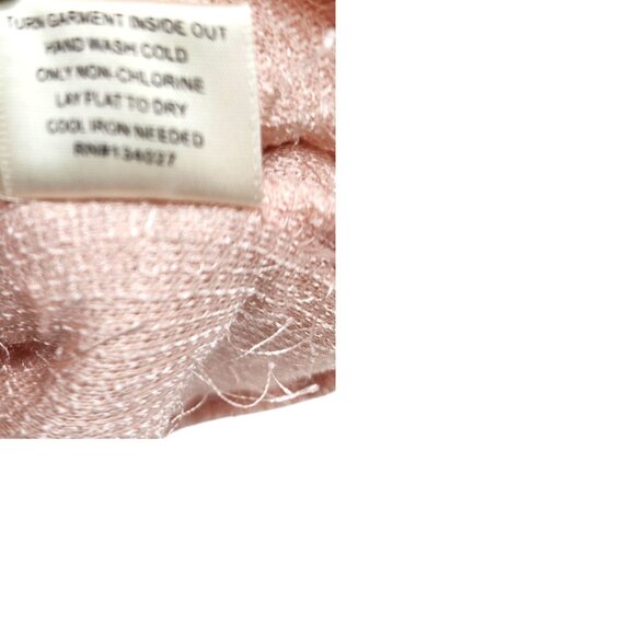 STYLE ME Los Angeles Pink Sherpa Hoodie Women's Medium New w/Tag - Picture 10 of 12